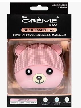 The Crème Shop Bear Essential Face Cleansing and Firming Massager